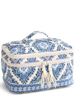 Vera Bradley Brush Up Premium Cosmetic Case - NWT